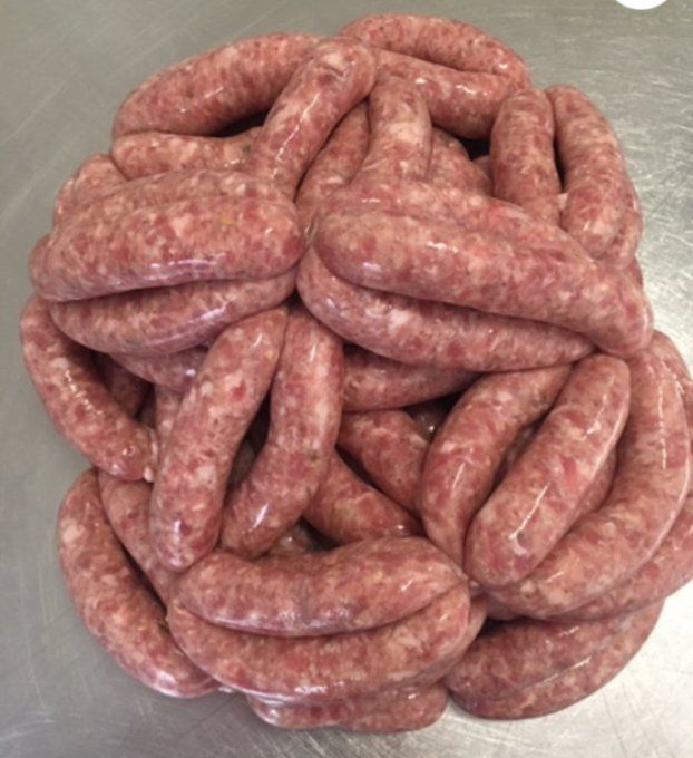 Saucisses de Cumberland 500g