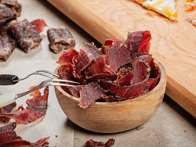 Ostrich Biltong 100g